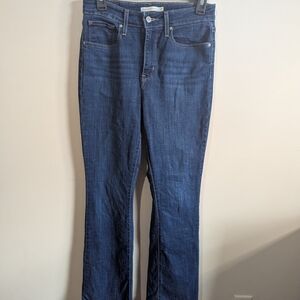 Levi’s 529 Curvy Bootcut Jeans Medium Wash Stretch Denim Women’s W29 L32